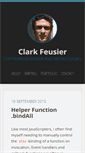 Mobile Screenshot of clarkfeusier.com