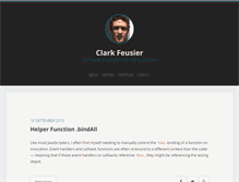 Tablet Screenshot of clarkfeusier.com